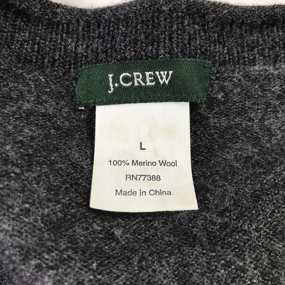J.Crew Womens Cardigan Merino Wool Sweater L - Picture 3 of 3
